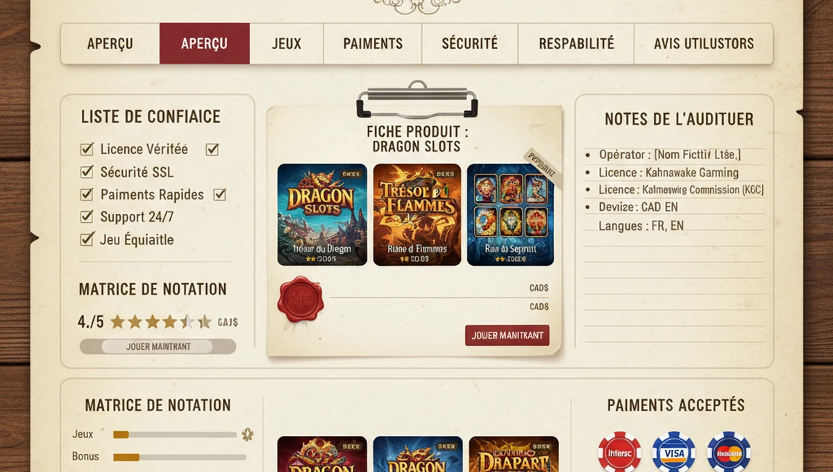 Méthode d'évaluation